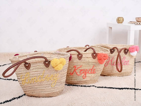 Wedding Tote Bags, Bridal Party Gifts Bride Wedding Gift, Bachelorette Custom Tote Bag By Hand Personalized Bachelorette Party Gift Bag Bridesmaid Straw Basket Embroidered Bag With Name Tote Custom Gift Bag Beach - Embroidered By Hand Personalized Bridesmaid Straw Bag, Name Tote, Bridesmaid Gift, Bachelorette Gift, Custom Tote Bag - Personalized monogram Bag- Unique Gift